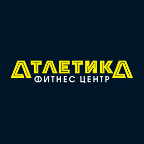 фото: логотип фитнес-центра "Атлетика"