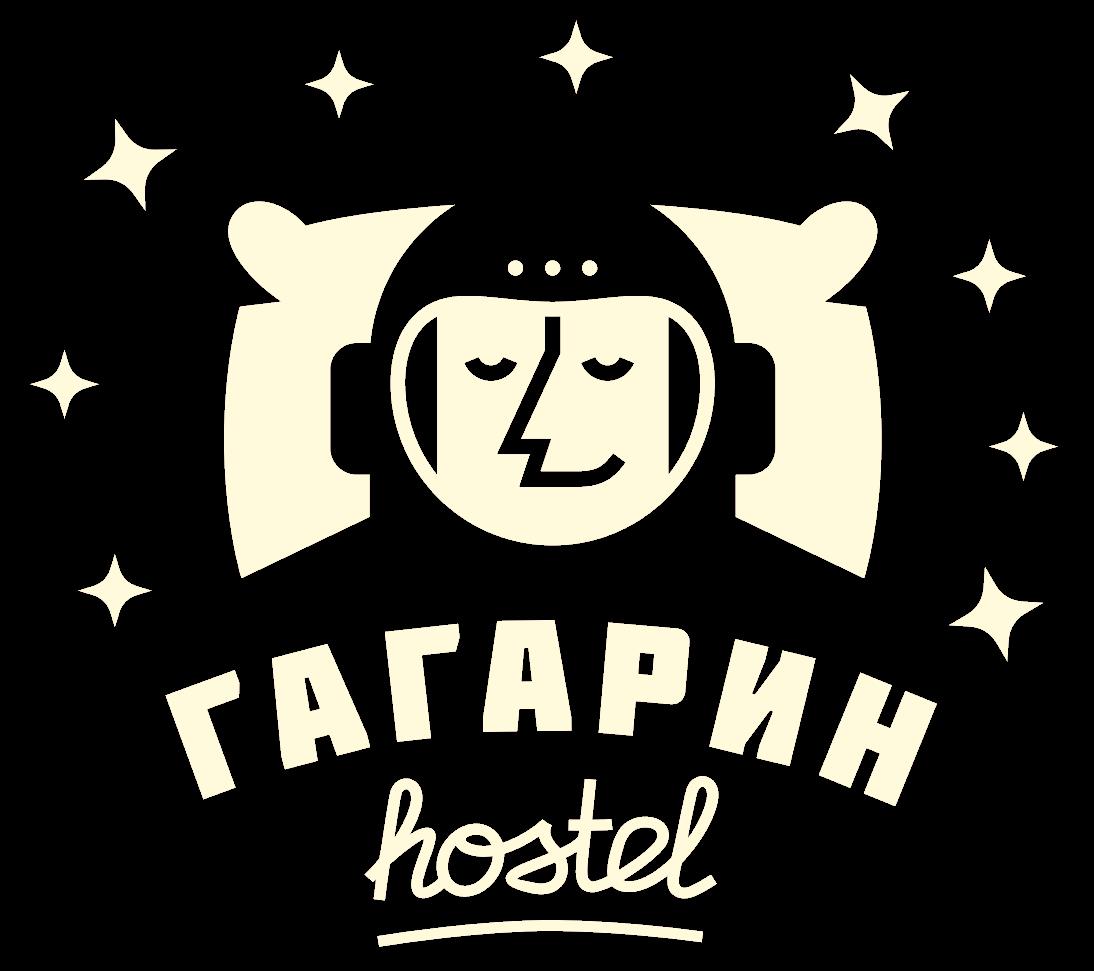фото: логотип "Гагарин Hostel"