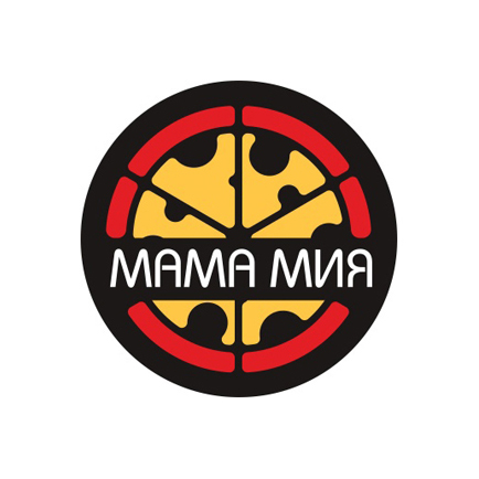 логотип пиццерии "Мама Мия"